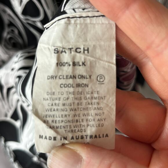 Satch Pure Silk Sleeveless Dress 12 - Picture 7 of 7